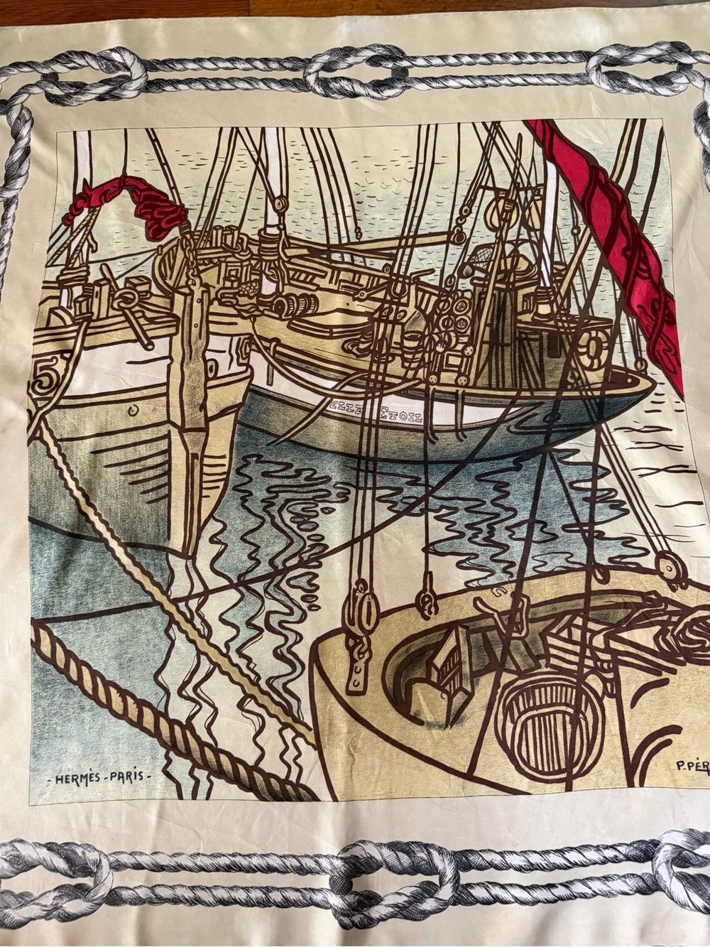 Hermes Belle Etoile Silk Scarf.